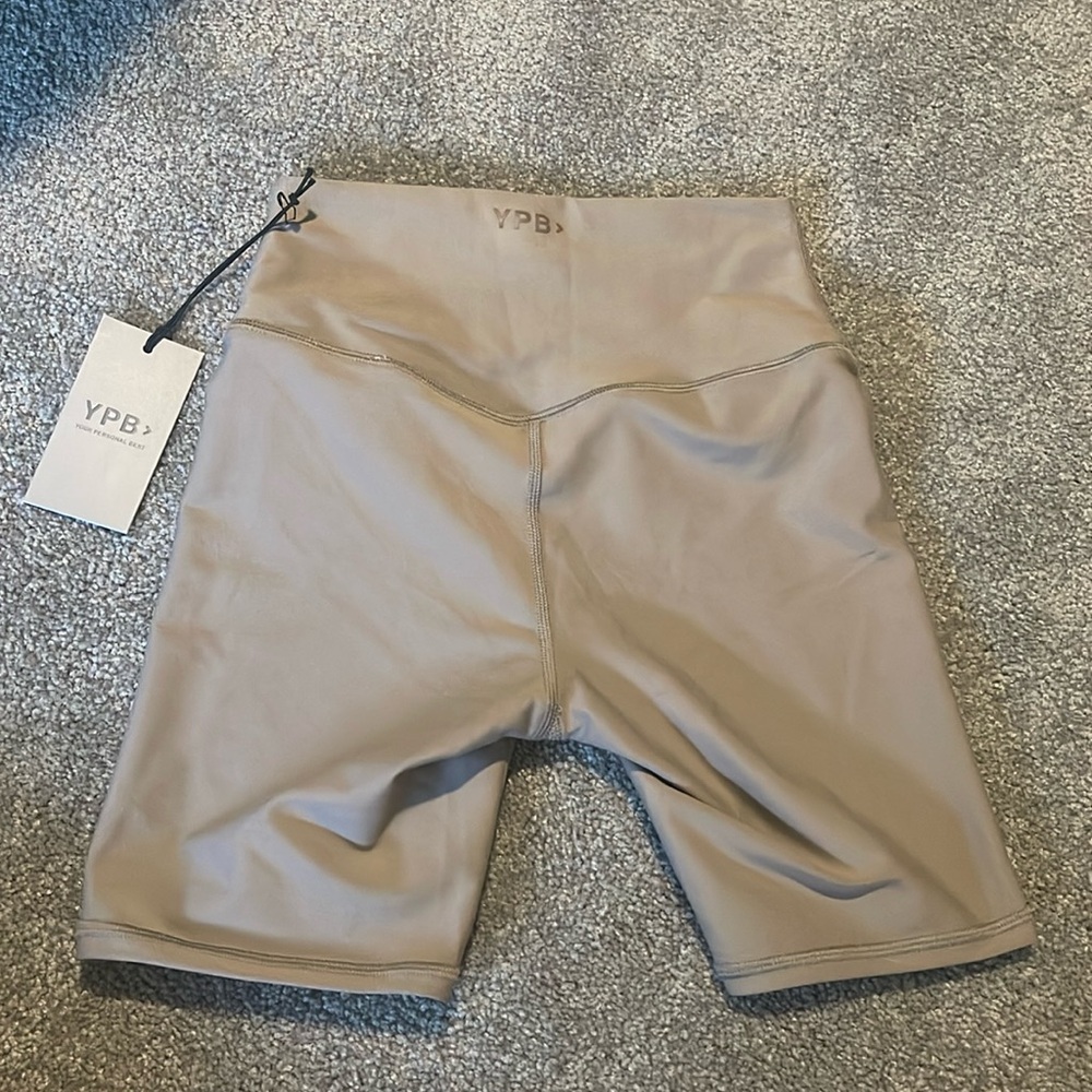YPB Women's Tan Bike Shorts